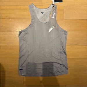 Soar Running Race Vest Grey Size M